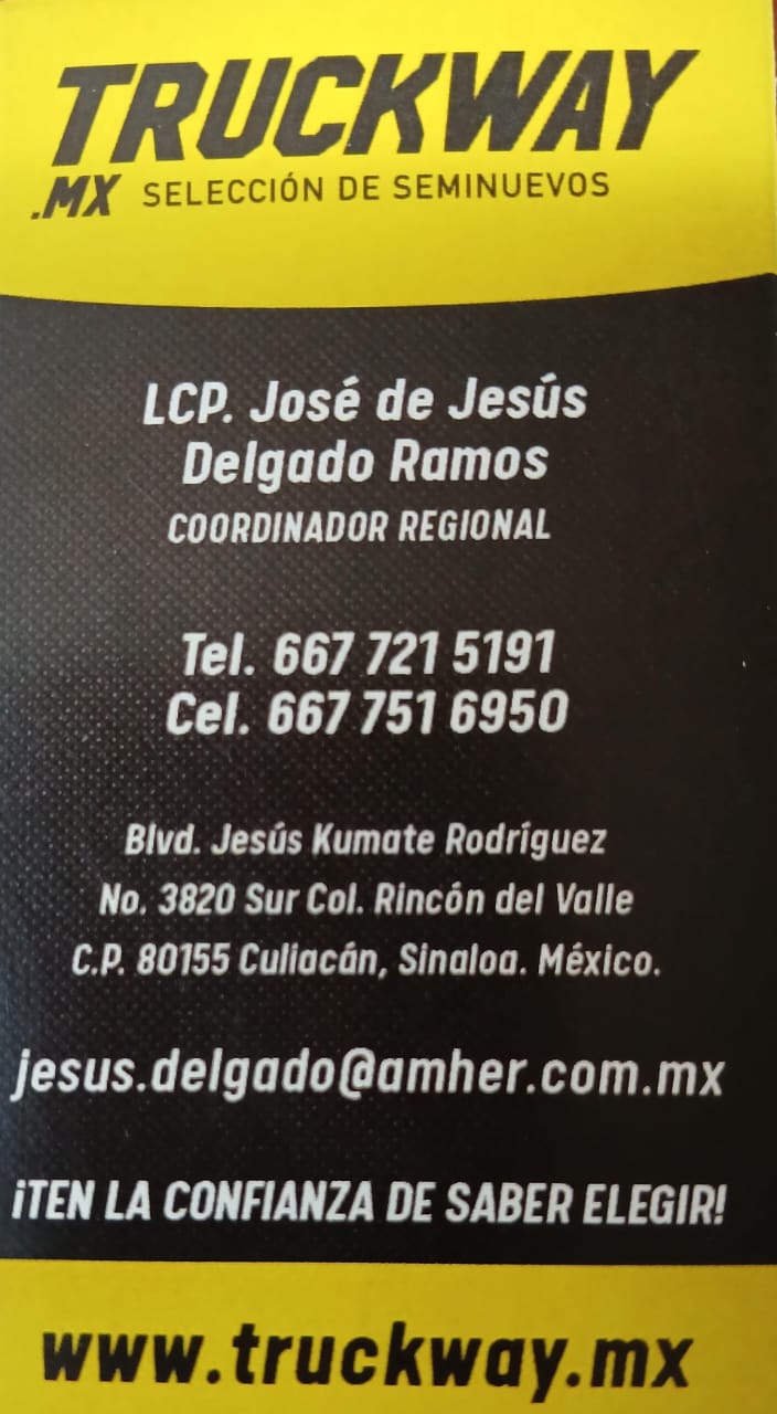 CAMION SEMINUEVO CITY STAR 6, AÑO 2020 CON PLATAFORMA DE 22 PIES